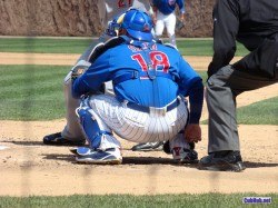 Geo Soto gets it done behind the plate